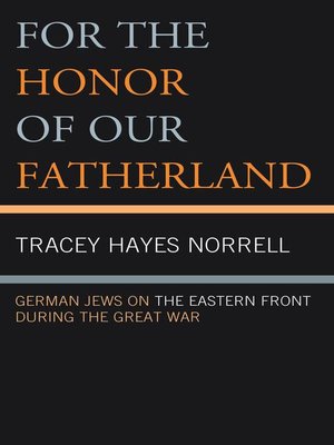 cover image of For the Honor of Our Fatherland